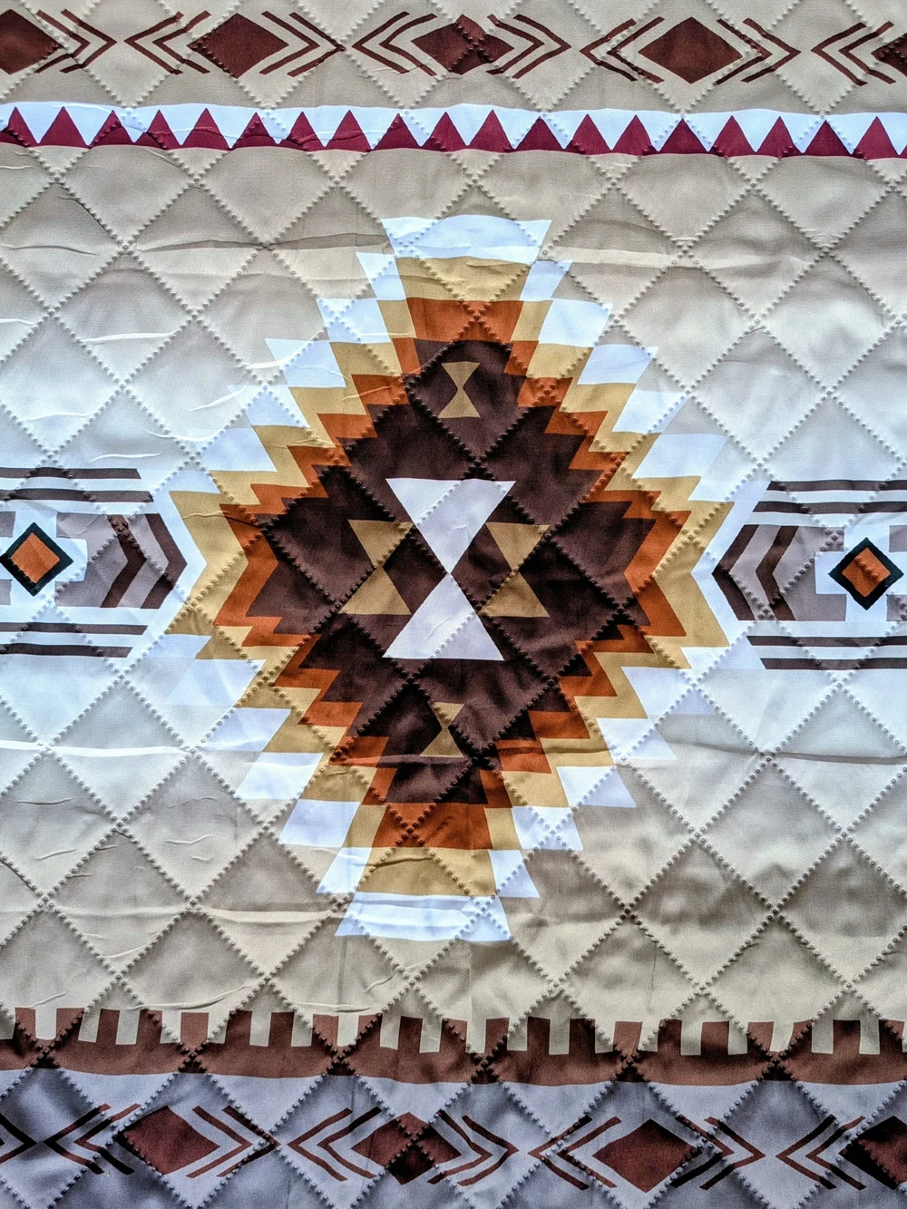 Southwest Quilted Sofa Protector in Southwestern Theme - Brand: Collection ETC.